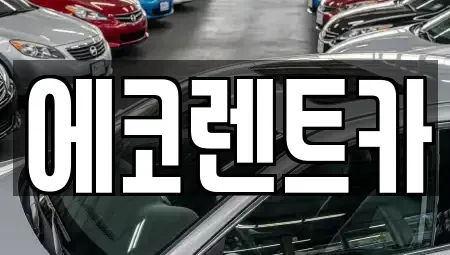 광주 북구 화암동 렌트카 전문 에코렌트카