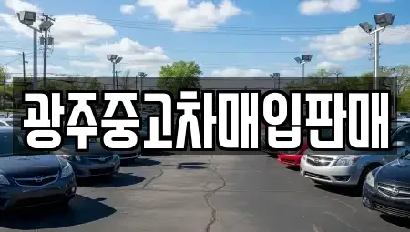 광주광역시 광산구 소촌동 중고차매입 전문 광주중고차매입판매