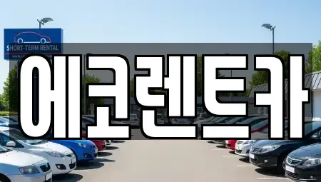 광주광역시 남구 사동 렌트카 전문 에코렌트카