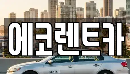 광주광역시 남구 송하동 렌트카 전문 에코렌트카
