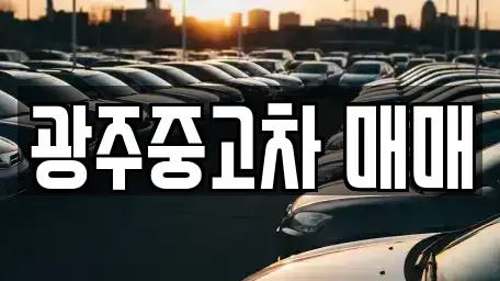 광주광역시 남구 송하동 중고차매매 전문 광주중고차 매매