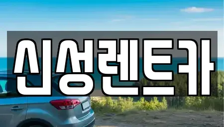 광주광역시 남구 진월동 렌트카 전문 신성렌트카