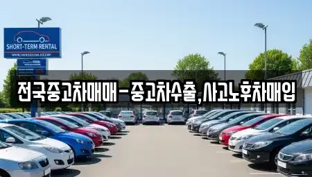 대구 동구 숙천동 중고차매입 전문 전국중고차매매-중고차수출,사고노후차매입