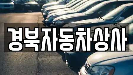 대구 북구 복현동 중고차 전문 경북자동차상사