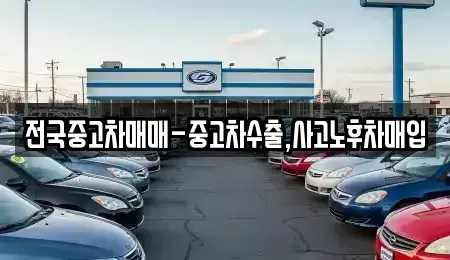 대구 북구 서변동 중고차매입 전문 전국중고차매매-중고차수출,사고노후차매입