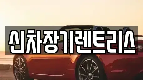 대구 중구 공평동 렌트카 전문 신차장기렌트리스