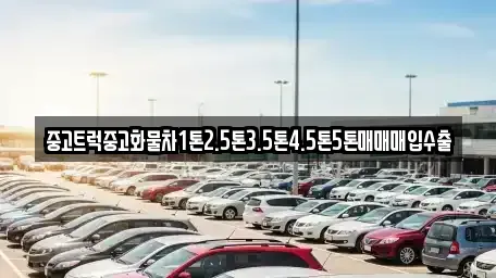 대구 중구 완전동 중고차 전문 중고트럭중고화물차1톤2.5톤3.5톤4.5톤5톤매매매입수출