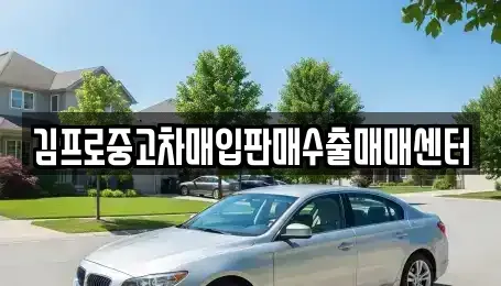 대구 중구 완전동 중고차매입 전문 김프로중고차매입판매수출매매센터