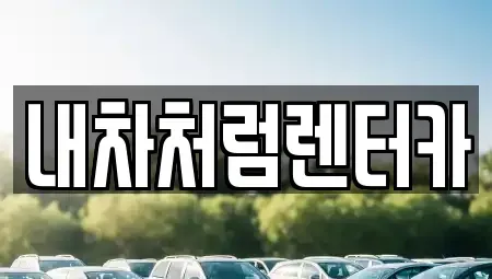 대구광역시 동구 상매동 렌트카 전문 내차처럼렌터카