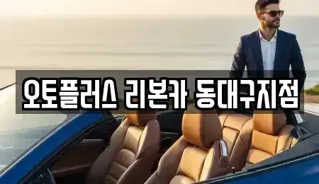 대구광역시 동구 중고차 전문 오토플러스 리본카 동대구지점