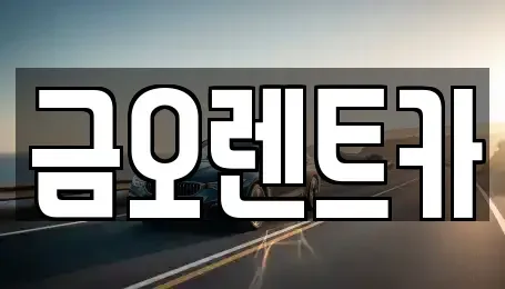 대구광역시 북구 금호동 렌트카 전문 금오렌트카