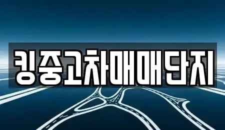대구광역시 북구 금호동 중고차 전문 킹중고차매매단지