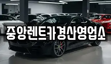 대구광역시 수성구 삼덕동 렌트카 전문 중앙렌트카경산영업소