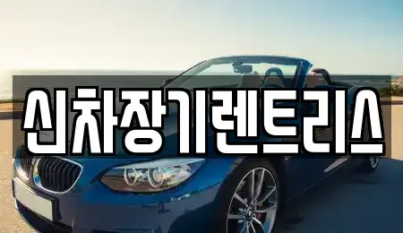 대구광역시 중구 서야동 장기렌트카 전문 신차장기렌트리스
