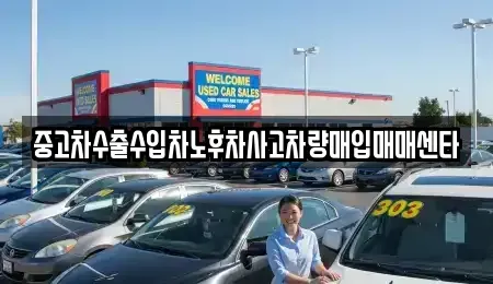 대전 대덕구 용호동 중고차매입 전문 중고차수출수입차노후차사고차량매입매매센타