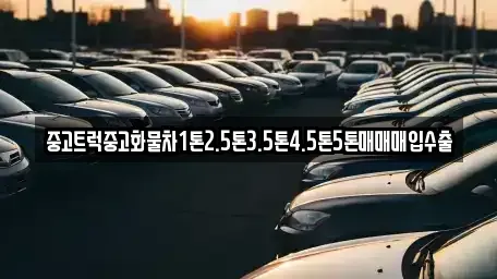 대전 대덕구 평촌동 중고차매입 전문 중고트럭중고화물차1톤2.5톤3.5톤4.5톤5톤매매매입수출