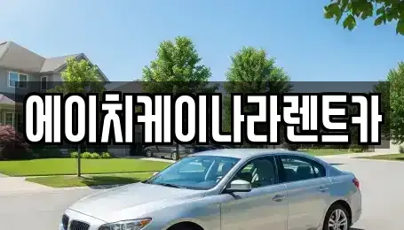 대전 서구 원정동 렌트카 전문 에이치케이나라렌트카