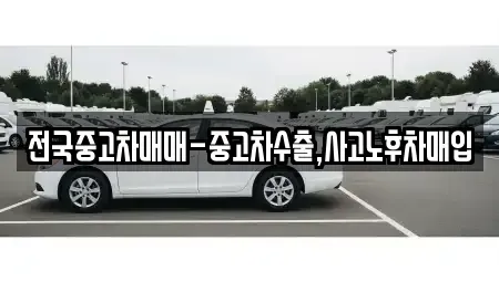 대전 서구 원정동 중고차 전문 전국중고차매매-중고차수출,사고노후차매입