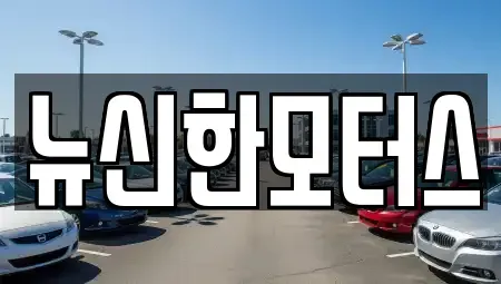 대전 유성구 방동 중고차 전문 뉴신한모터스