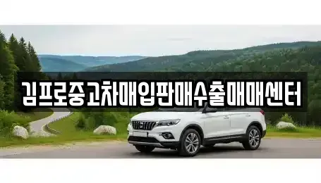 대전 유성구 죽동 중고차매매 전문 김프로중고차매입판매수출매매센터