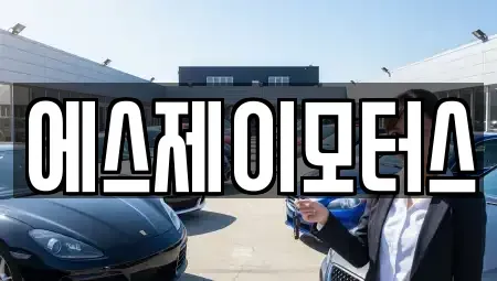 대전 중구 안영동 렌트카 전문 에스제이모터스