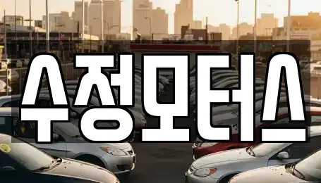 대전 중구 안영동 중고차 전문 수정모터스