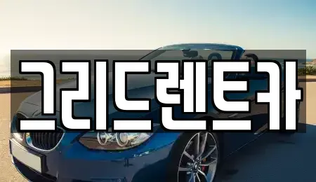 대전광역시 동구 렌트카 전문 그리드렌트카