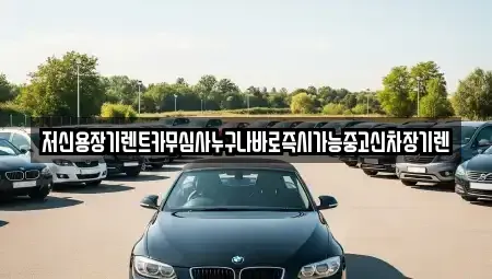 대전광역시 동구 인동 장기렌트카 전문 저신용장기렌트카무심사누구나바로즉시가능중고신차장기렌