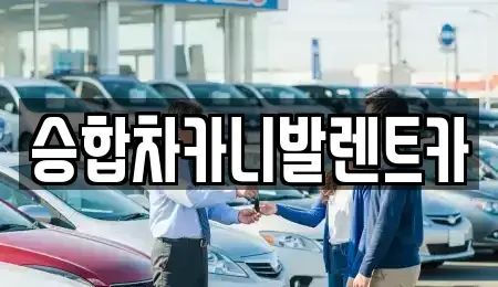 대전광역시 중구 문화동 렌트카 전문 승합차카니발렌트카
