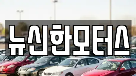 대전광역시 중구 문화동 중고차매매 전문 뉴신한모터스