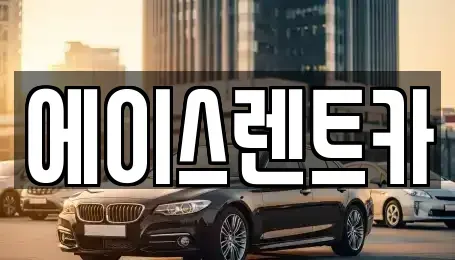 부산 사하구 장림동 렌트카 전문 에이스렌트카