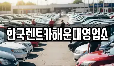부산광역시 남구 용호동 렌트카 전문 한국렌트카해운대영업소