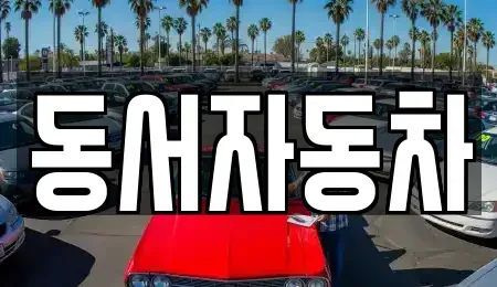 부산광역시 동구 좌천동 중고차매매 전문 동서자동차