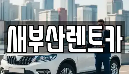 부산광역시 북구 만덕동 렌트카 전문 새부산렌트카