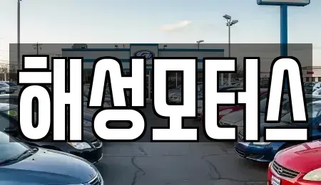 부산광역시 북구 만덕동 중고차 전문 해성모터스