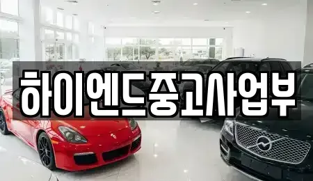 부산광역시 사상구 덕포동 중고차 전문 하이엔드중고사업부