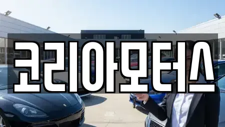 부산광역시 사상구 덕포동 중고차매매 전문 코리아모터스
