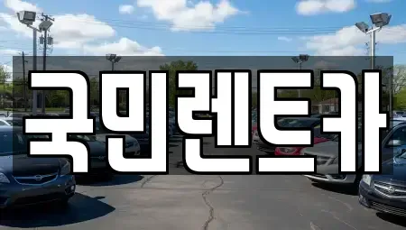 부산광역시 서구 충무동2가 렌트카 전문 국민렌트카