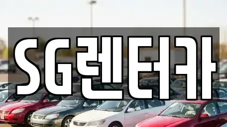 부산광역시 중구 광복동2가 렌트카 전문 SG렌터카