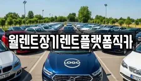 서울 강남구 대치동 장기렌트카 전문 월렌트장기렌트플랫폼직카