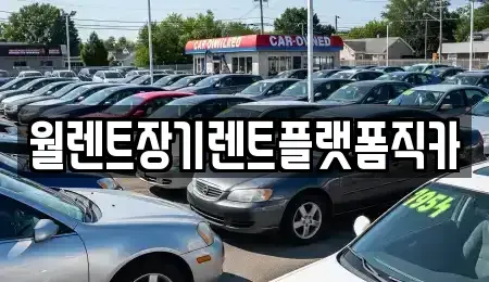 서울 서대문구 봉원동 장기렌트카 전문 월렌트장기렌트플랫폼직카