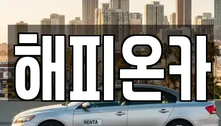 서울 중구 예관동 중고차매매 전문 해피온카