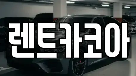 서울 중구 의주로2가 렌트카 전문 렌트카코아