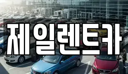 서울 중구 충무로1가 렌트카 전문 제일렌트카