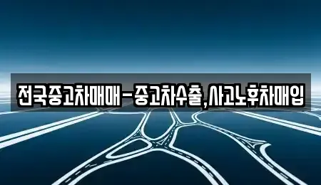 서울 중구 충무로3가 중고차매입 전문 전국중고차매매-중고차수출,사고노후차매입