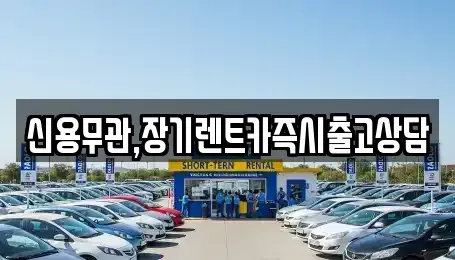 서울특별시 강북구 장기렌트카 전문 신용무관,장기렌트카즉시출고상담