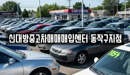 서울특별시 동작구 상도동 중고차 전문 신대방중고차매매매입센터 동작구지점