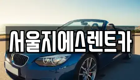 서울특별시 마포구 신공덕동 렌트카 전문 서울지에스렌트카