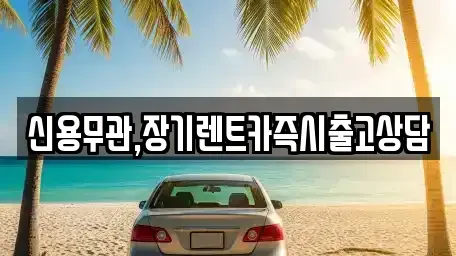 서울특별시 마포구 연남동 장기렌트카 전문 신용무관,장기렌트카즉시출고상담