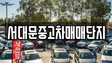 서울특별시 서대문구 북가좌동 중고차매매 전문 서대문중고차매매단지